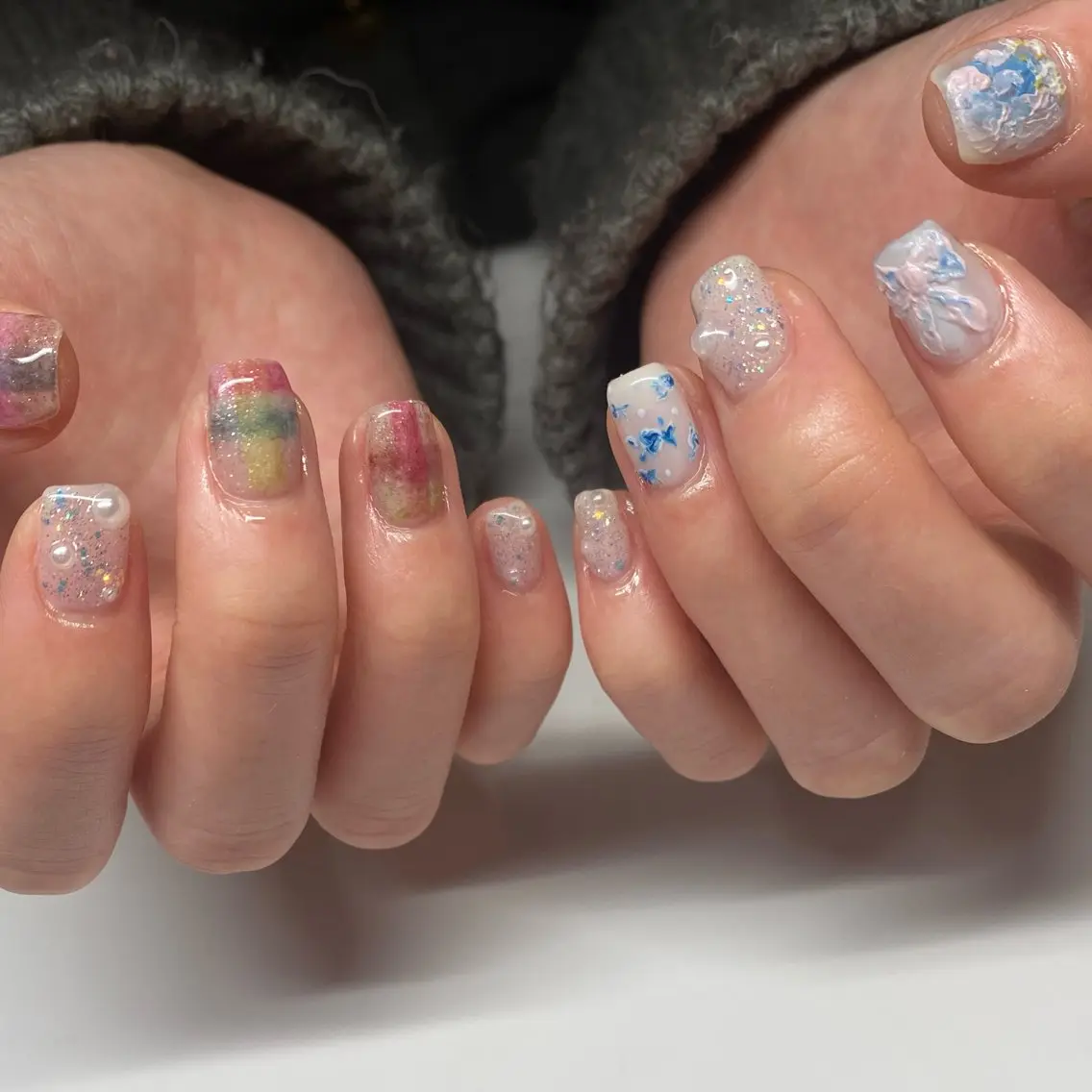 ネイル 持ち込み 濵田 実沙/Manonのネイルデザイン