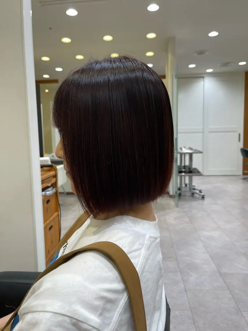 ミディアム カラー カット ✂︎髪質改善・ Yuitoのヘアスタイル