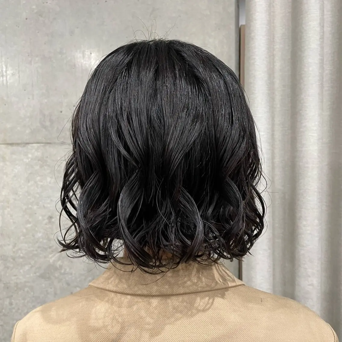 ミディアム パーマ パーマ ボブパーマ/ パーマ/ 田中育斗のヘアスタイル