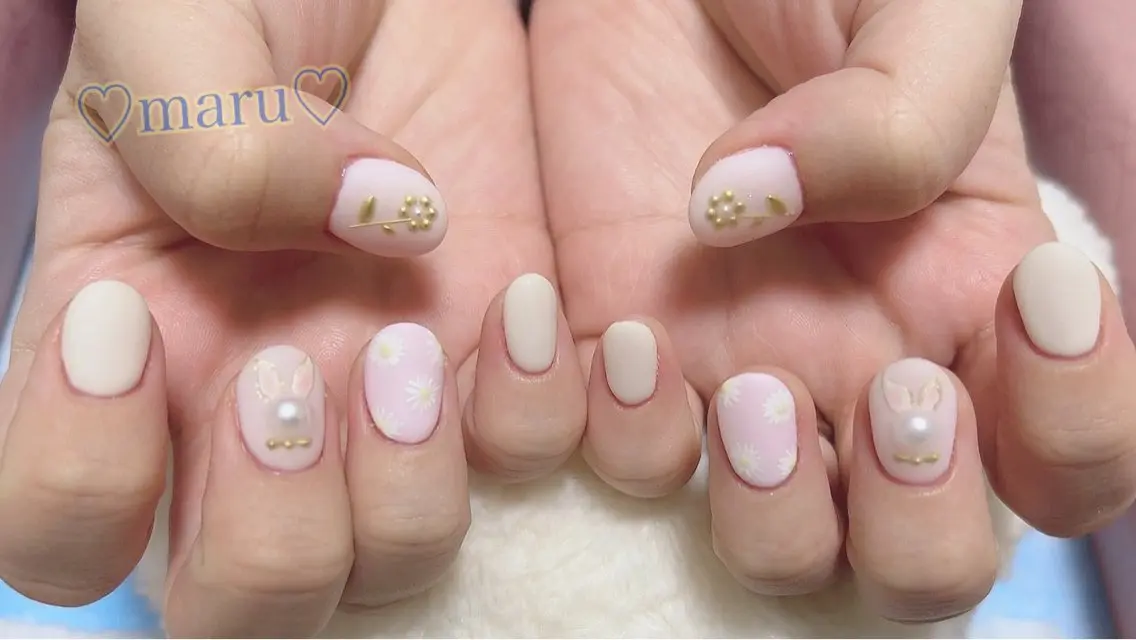 ネイル ハンドネイル フットネイル まるみ♡7/1〜値上 げ致します(>_<)のその他イメージ