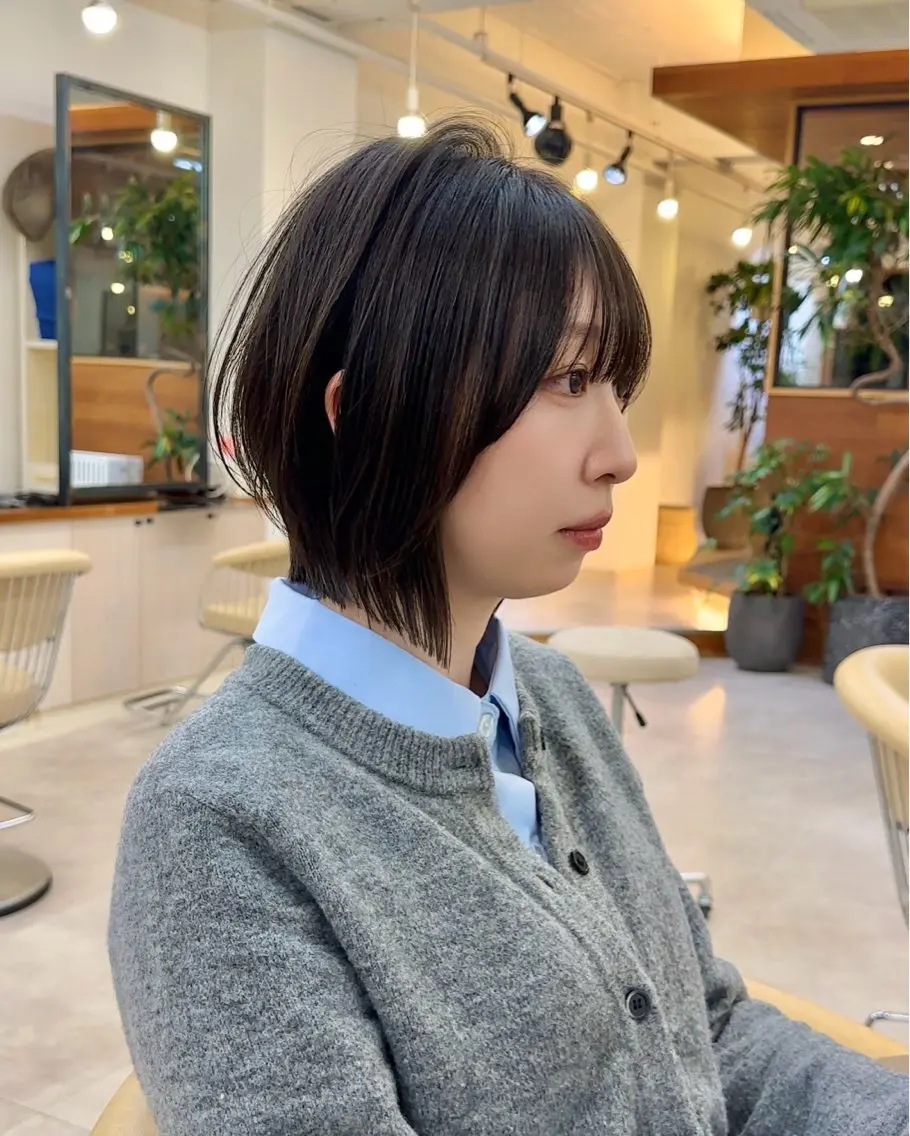 【✨️迷ったらこれ‼️】似合わカット＋選べるカラー+さら艶トリートメントの写真