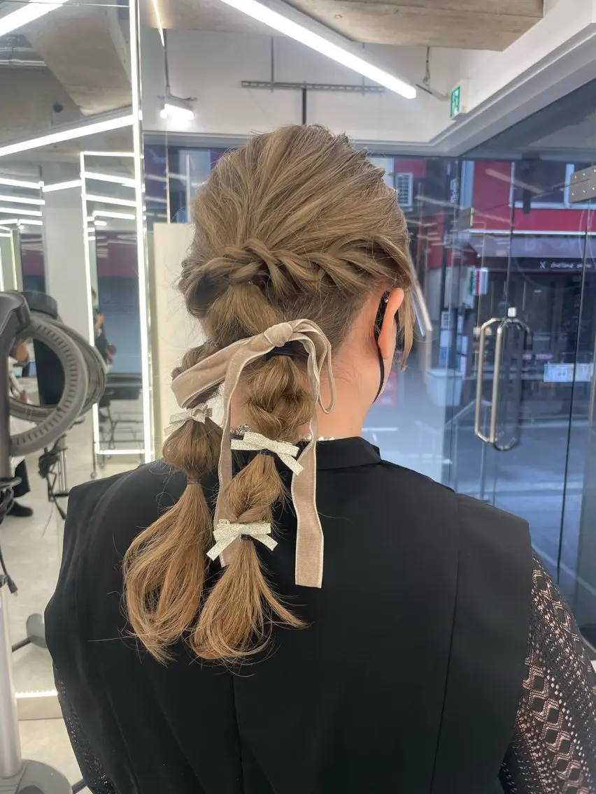 結婚式やお出かけ、推し活、ライブ、、、特別な日に！✨ヘアアレンジ✨の写真