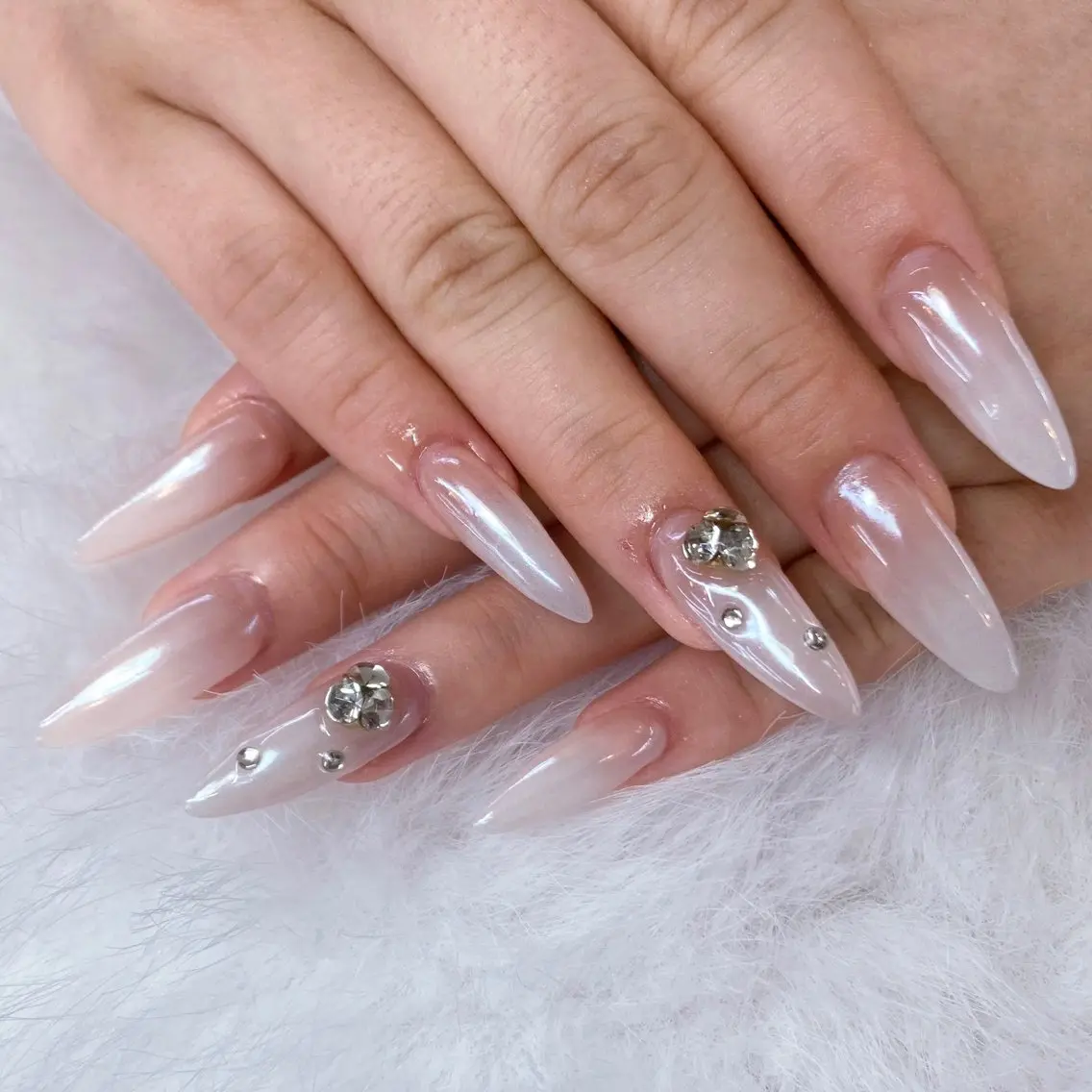 ネイル ミラーネイル ハンドネイル YO♥ nails  横浜駅のネイルデザイン