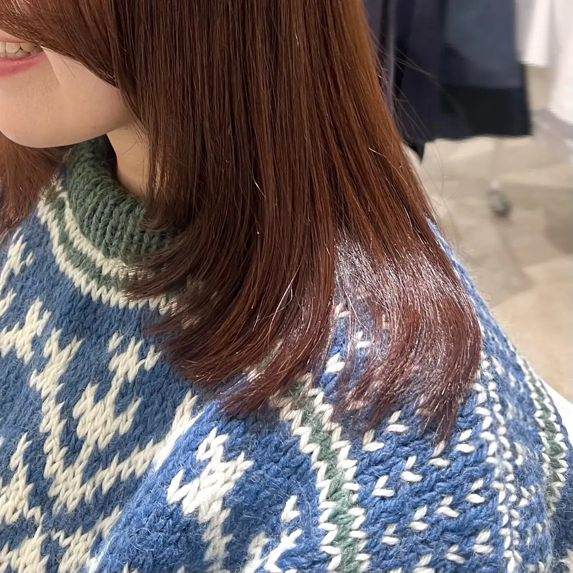 ミディアム Lien カレンのヘアスタイル