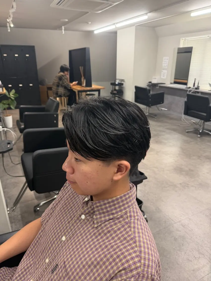 メンズ カット シャドウパーマ/立川 メンズ/コタロウのヘアスタイル