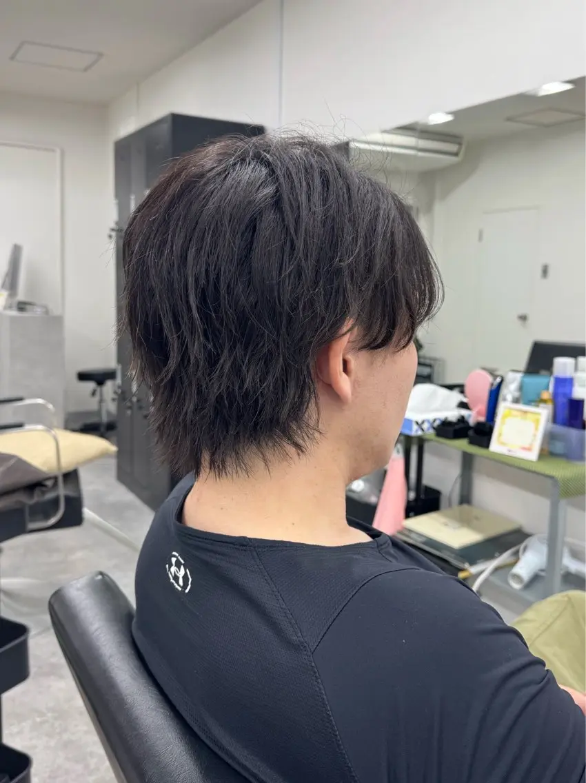 骨格矯正メンズカット＋クイック炭酸スパの写真