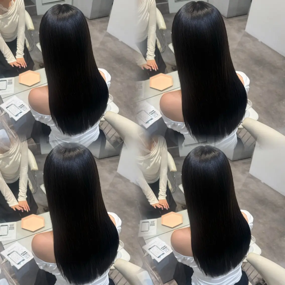 ロング カラー 透明感カラー 就活ヘア 髪質改善 トリートメント カット ヘアカラー トリートメント 💎透明感カラー特化 💎TAISEIのヘアスタイル