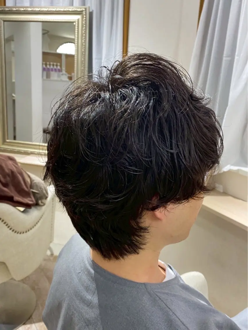 カラー ヘアアレンジ メンズ 山本 優音のヘアスタイル