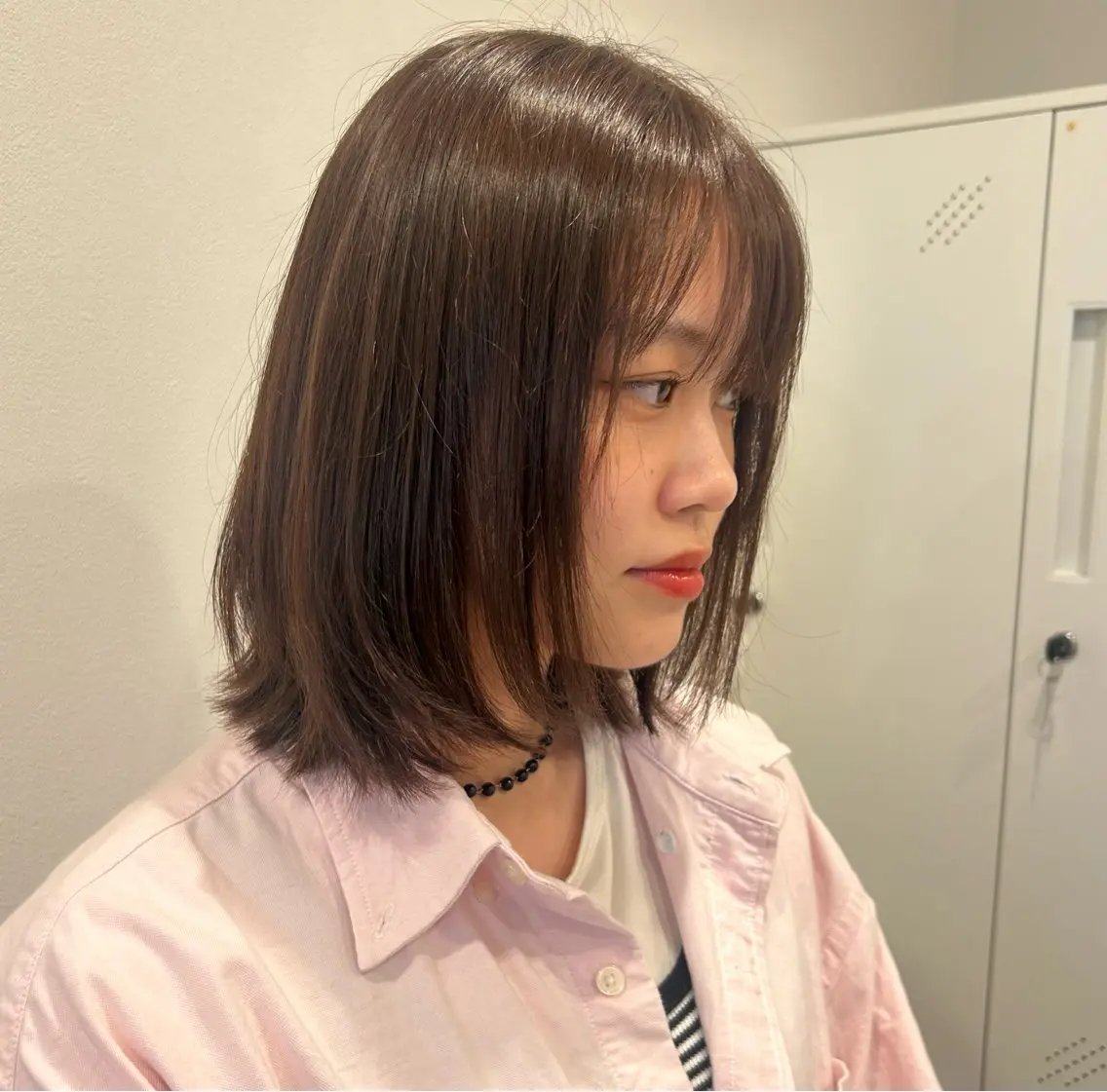 カラー 暖色・ 透明感カラー🩵めいのヘアスタイル