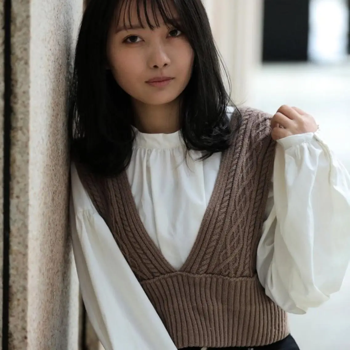 ミディアム ❇️安達 優心❇️ レイヤー/艶髪特化のヘアスタイル
