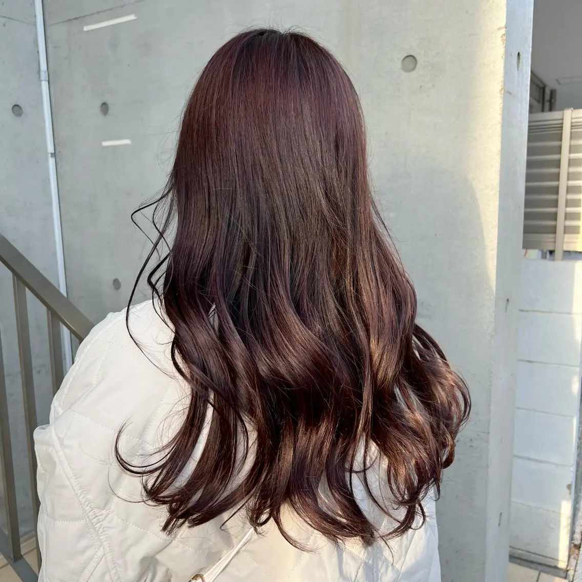 ロング カラー ブラウンカラー ラベンダーカラー ヘアカラー トリートメント stylist 🐶内藤 成香のヘアスタイル