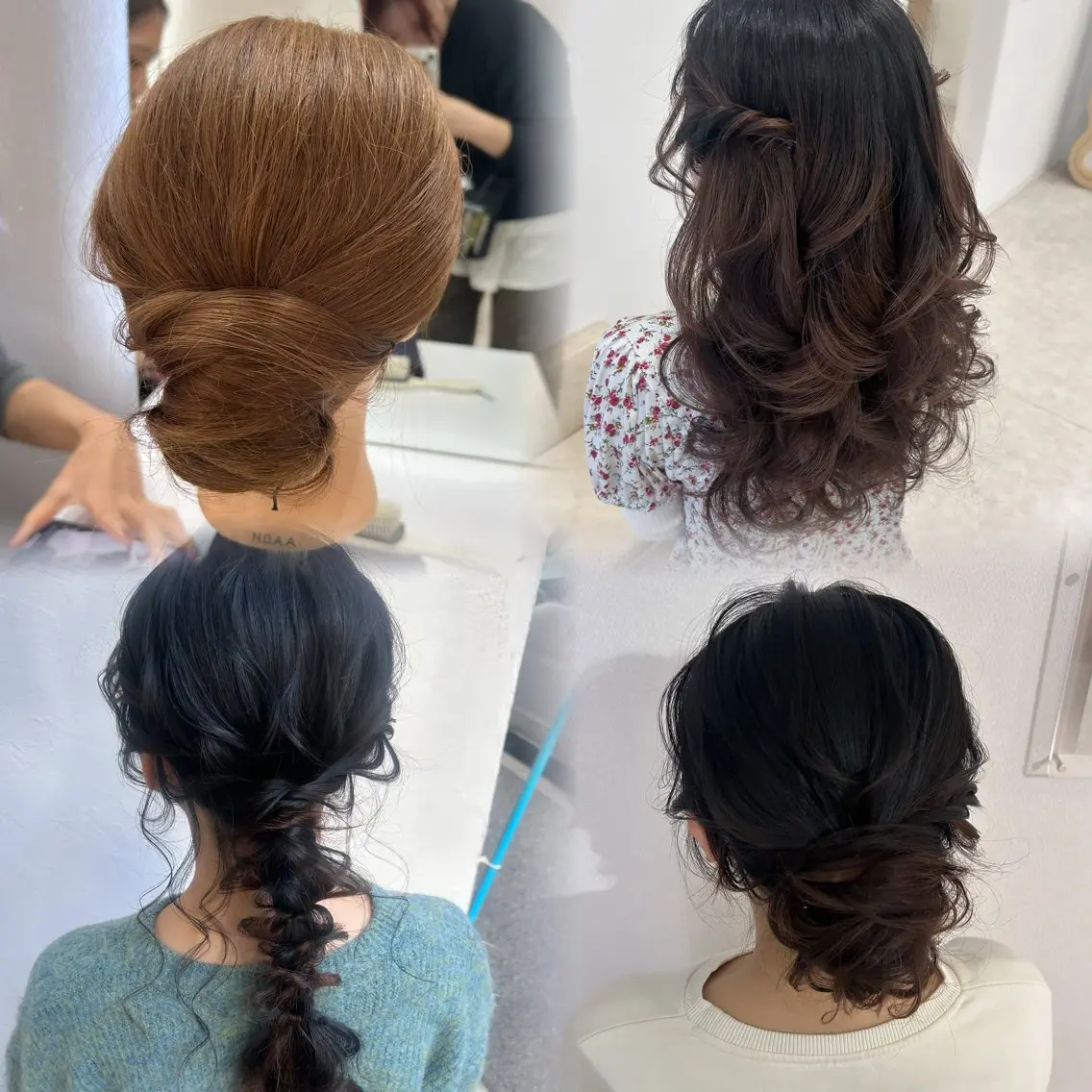 ロング ヘアアレンジ 結婚式・ブライダル ヒナリ/まつ毛パーマ 無料モデル募集中☆彡のマツエク・マツパデザイン
