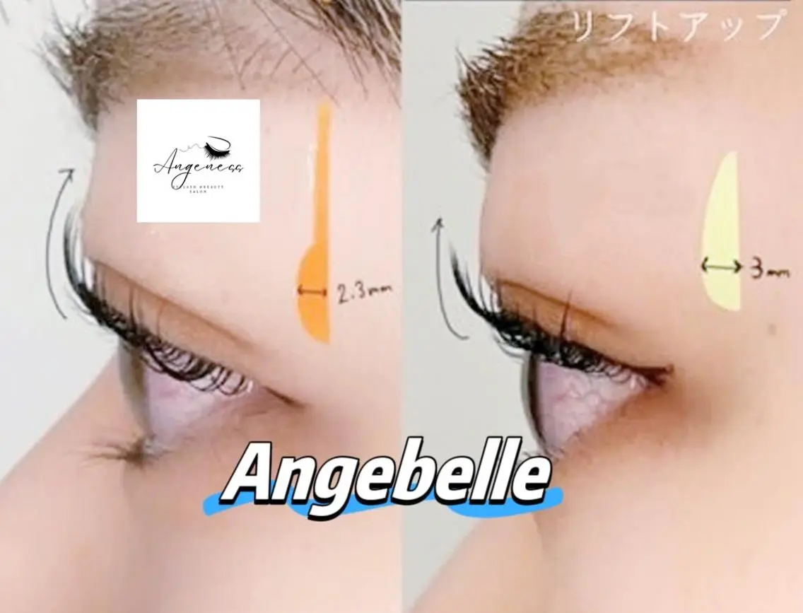 マツエク・マツパ Angebelle LiKaのマツエク・マツパデザイン