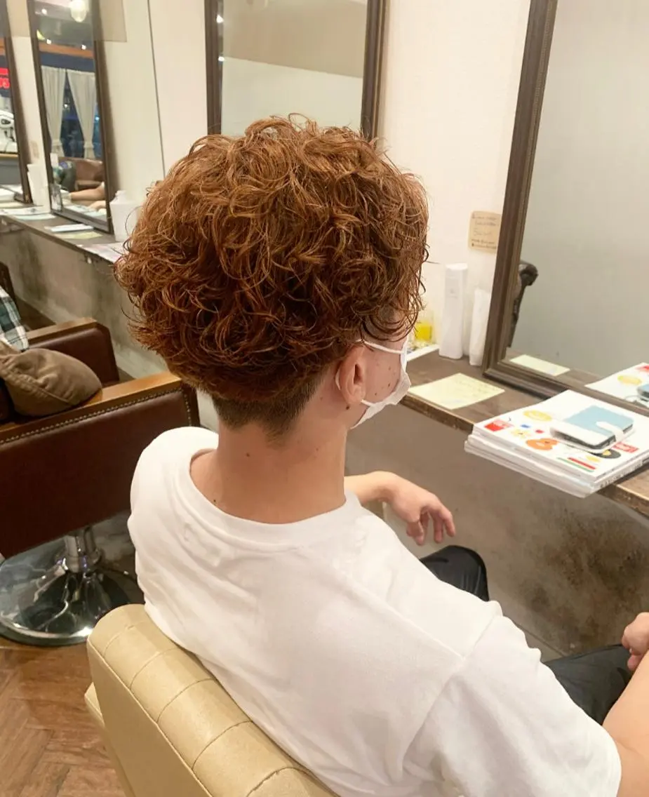🧜🏻♂️メンズカット+パーマ🧜🏻♂️(マッシュパーマ)ツイスト、スパイラル不可の写真