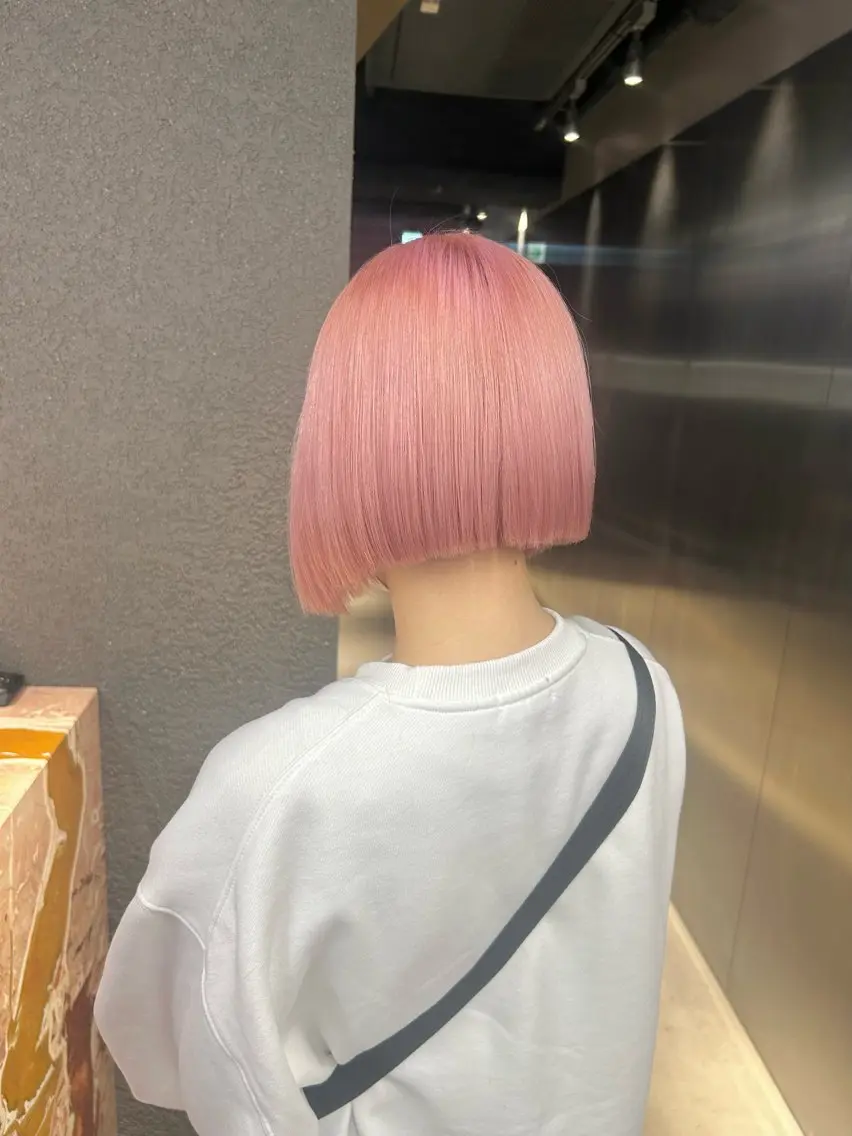 3️⃣人気No.33️⃣カット+ケアブリーチダブルカラー‼️リタッチ、中明度、ナチュラルブリーチカラーはこちら🙆♂️の写真