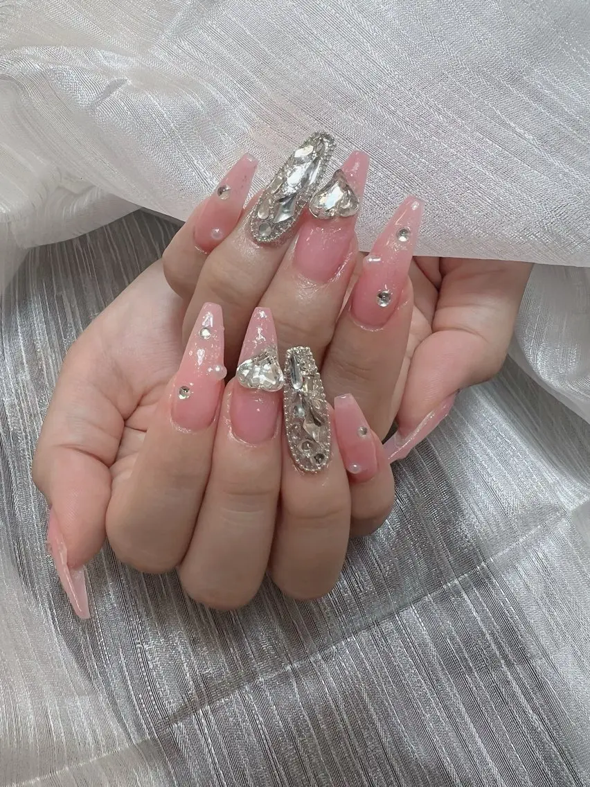 ネイル マグネットネイル ミラーネイル Lee Nailsのネイルデザイン