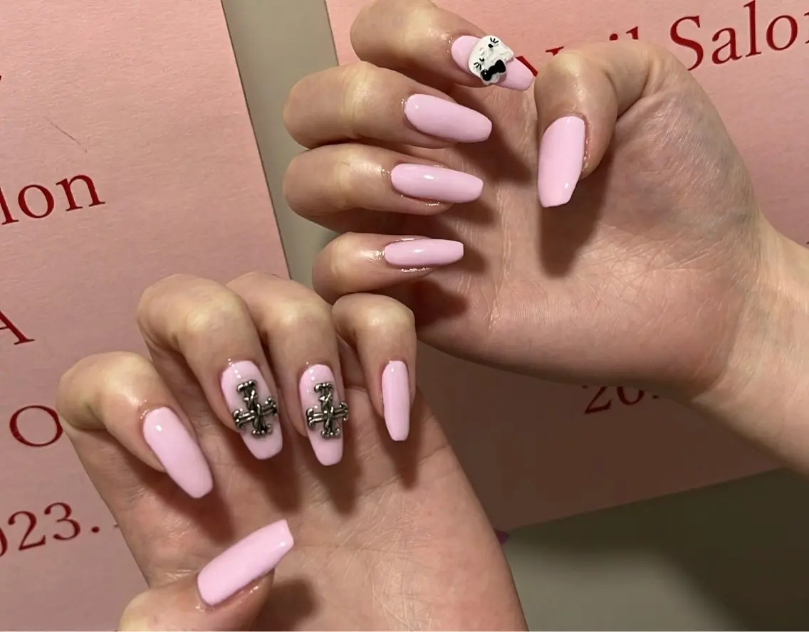 ネイル ワンカラーネイル ハンドネイル NailByua 武蔵新城徒歩4分のネイルデザイン