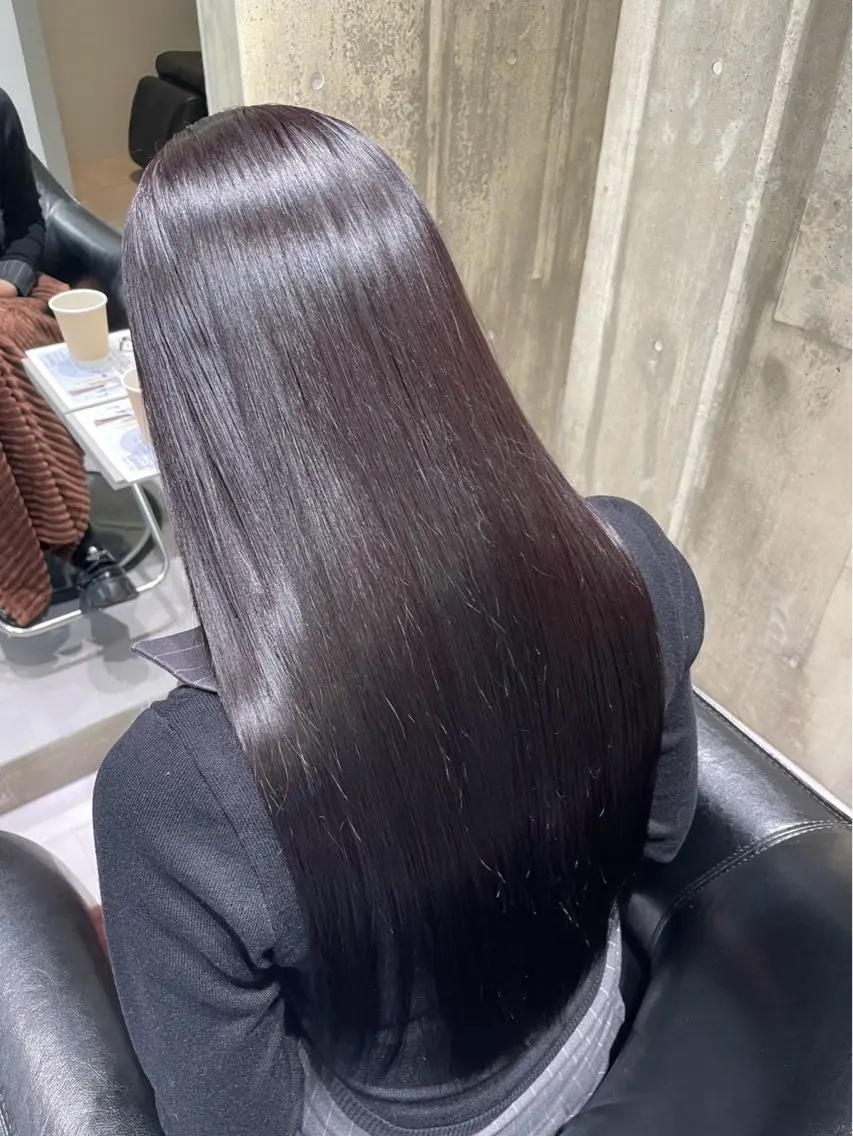 ロング カラー 髪質改善 Lino nanaのヘアスタイル