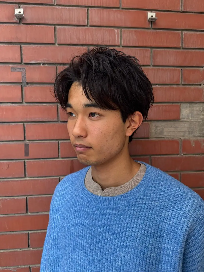 メンズ 柏メンズパーマ特化 蛯谷 晃裕のヘアスタイル