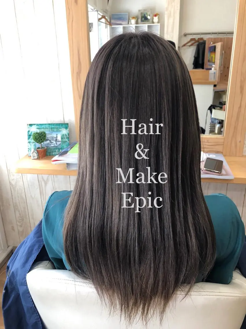 イルミナカラー&3ステップシステムトリートメント&前髪カットの写真