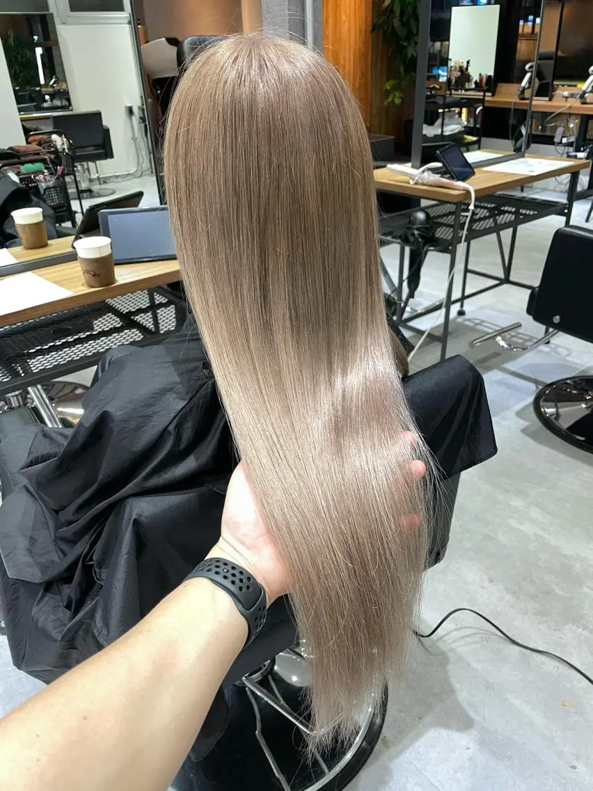 【高品質】池袋|バージン毛エクステ80枚+馴染ませカット◎#うねらず染めれる#2ヶ月持ち🌈の写真