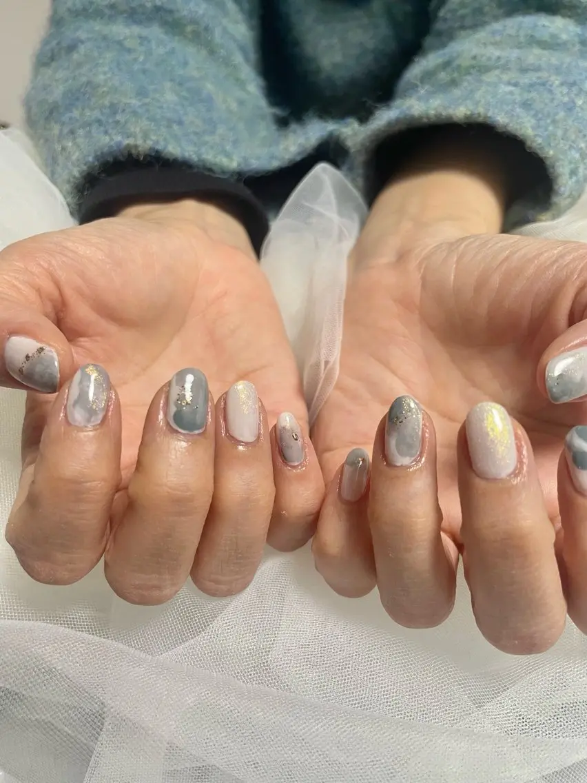 ネイル ハンドネイル saki .のネイルデザイン