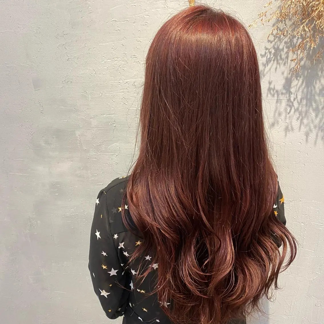カラー kuschel アリイのヘアスタイル