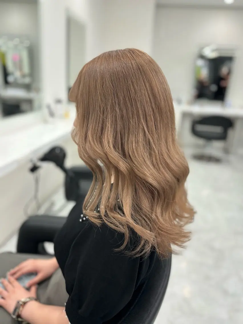 ロング カラー ヘアカラー トリートメント 透明感💕今っぽ似合 わせ𝐍𝐨. 𝟏のヘアスタイル