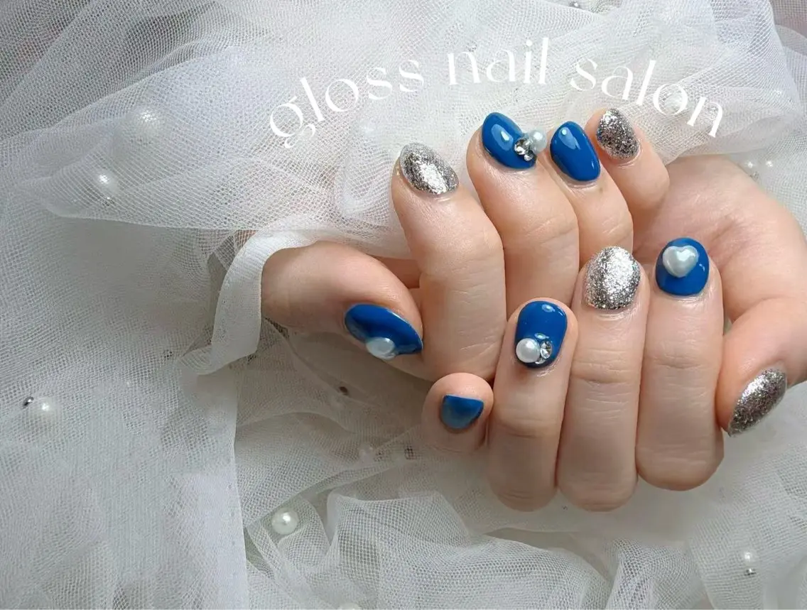 ネイル ハンドネイル ゆり🌷 gloss nailのネイルデザイン