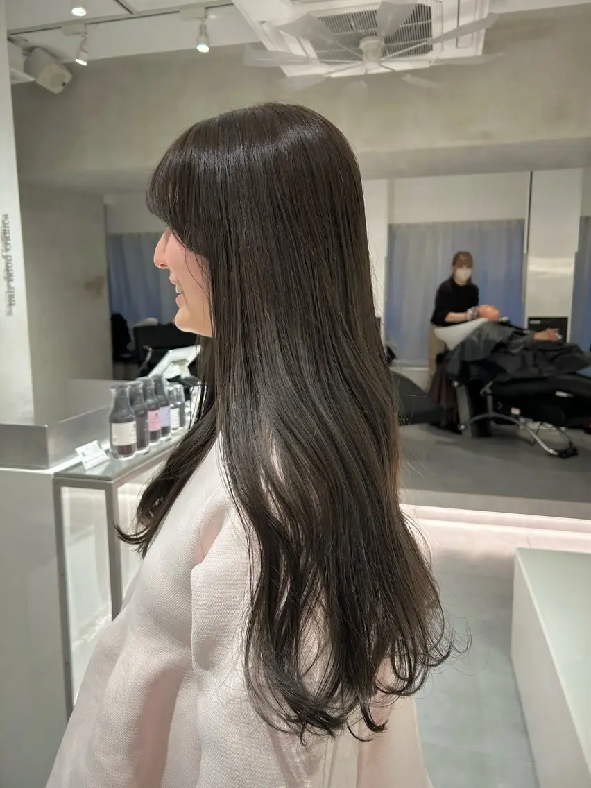 ロング カラー 🪞透け感&韓国ヘア 🪞honokaのヘアスタイル