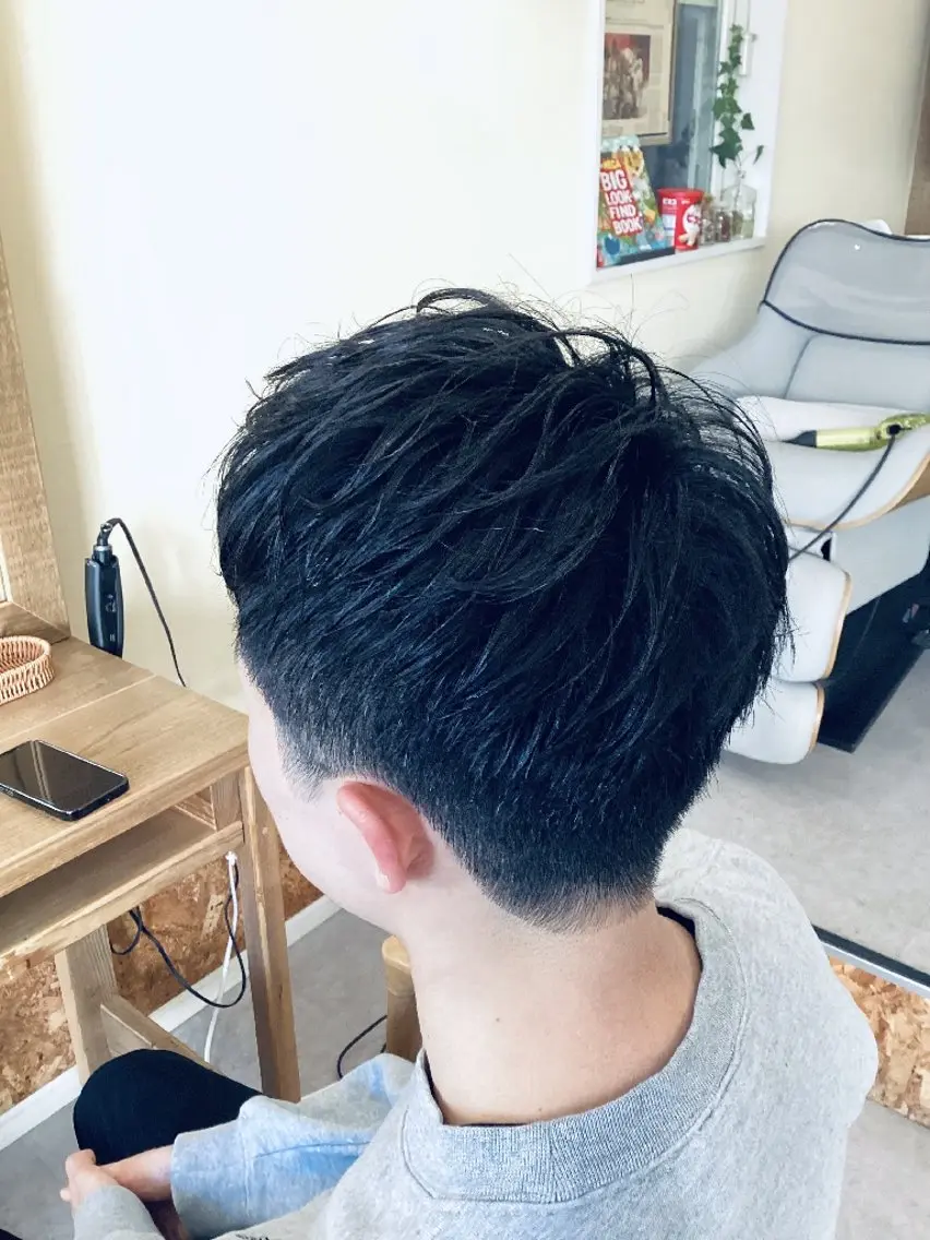 ショート メンズ メンズショート ショートヘア カット ヘッドスパ 美容院・ 小林のヘアスタイル