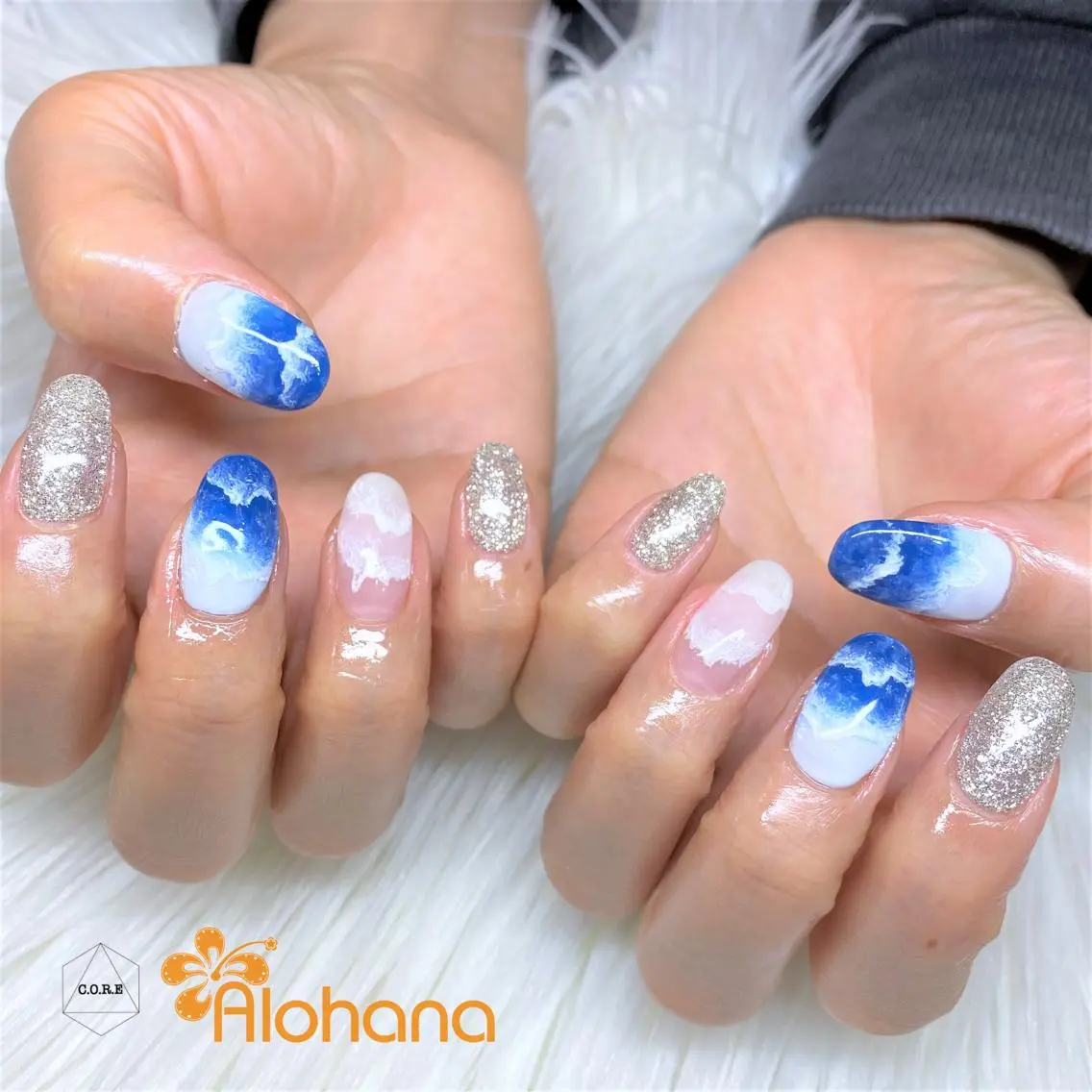 ネイル ハンドネイル Alohana Minaのネイルデザイン