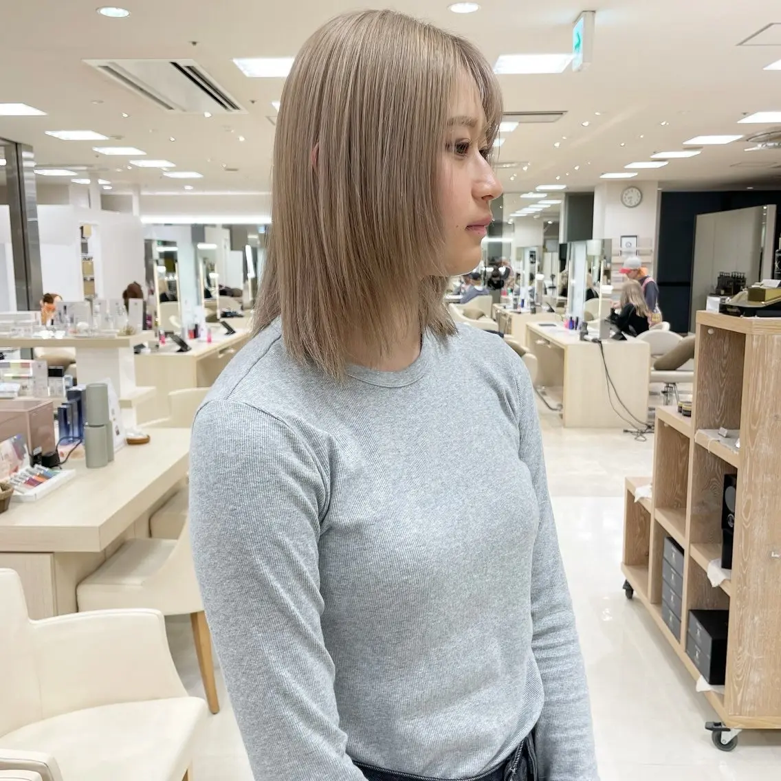 ミディアム カラー ヘアアレンジ カット トリートメント ヘアセット 🍒KIKUCHI KANAE🍒のヘアスタイル