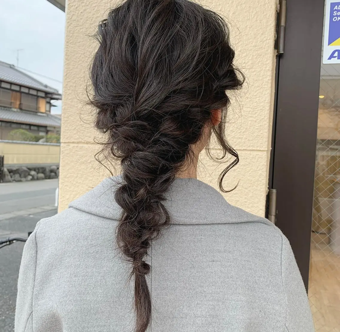 ヘアセットの写真