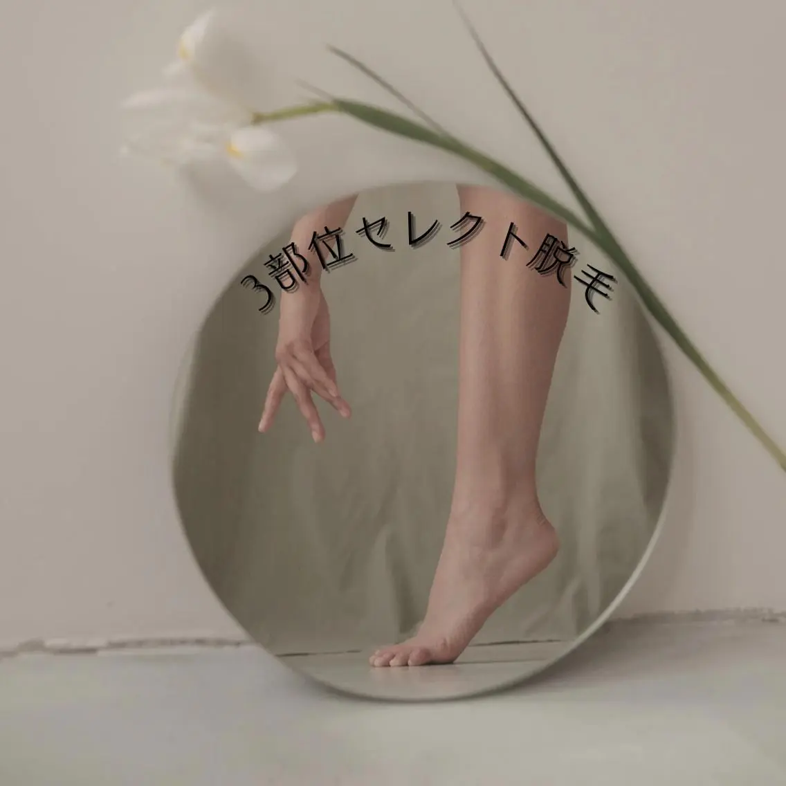 3部位セレクト脱毛/レディースの写真