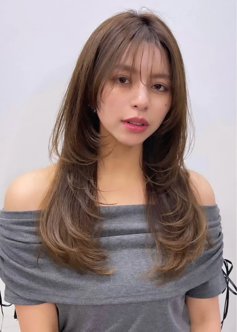 ロング カラー k-two top stylist 林原のヘアスタイル