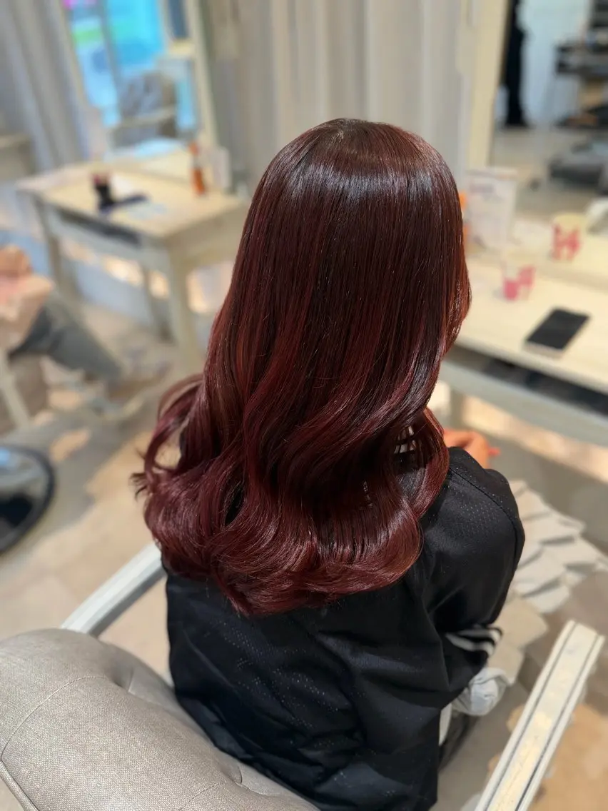 ロング カラー カット ヘアカラー rio / CreBiA /名駅のヘアスタイル