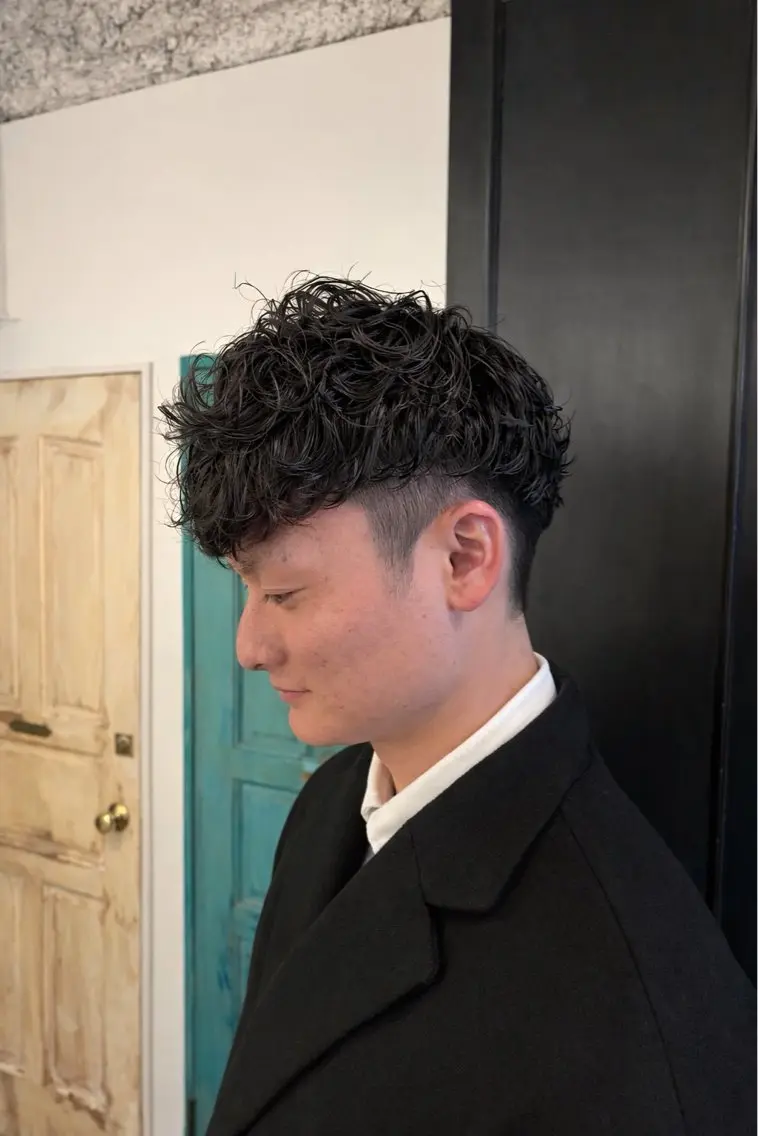 ショート パーマ メンズ メンズパーマ カット パーマ トリートメント 伊藤 大/ニュアンス 《初めてのパーマ◎》のヘアスタイル