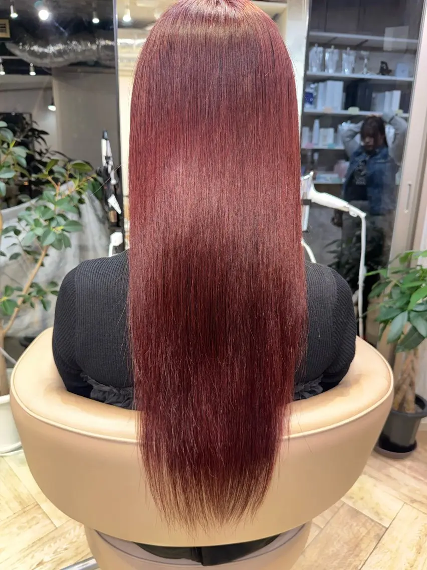 ロング ヘアカラー 新宿/艶髪ケアカラー 🥇SEIYAのヘアスタイル