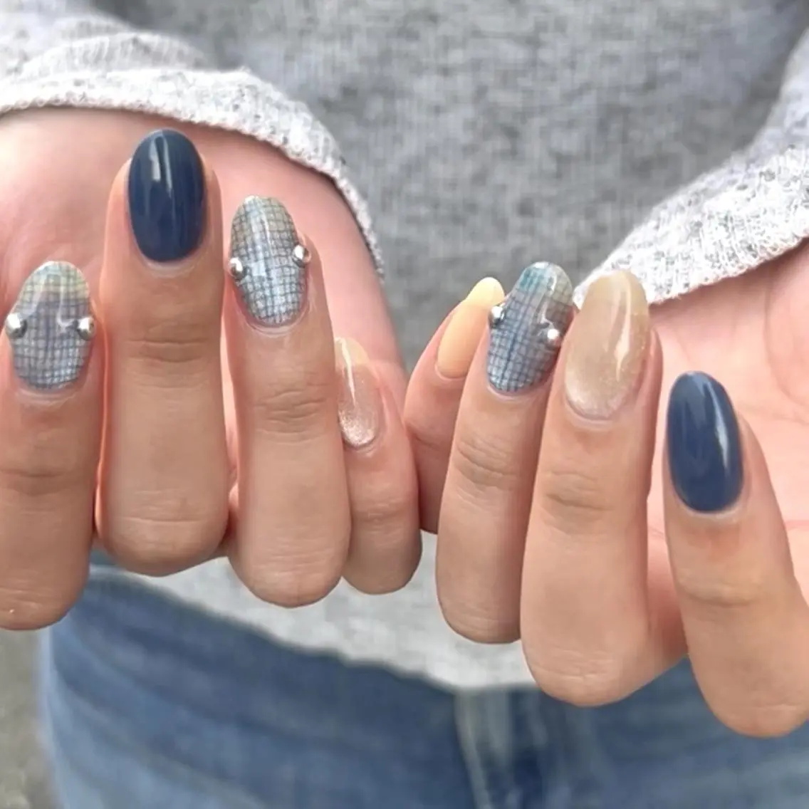 【人気No2💗】自由art10本コース✨hand(オフ+1100円・自爪育成ケア付)の写真