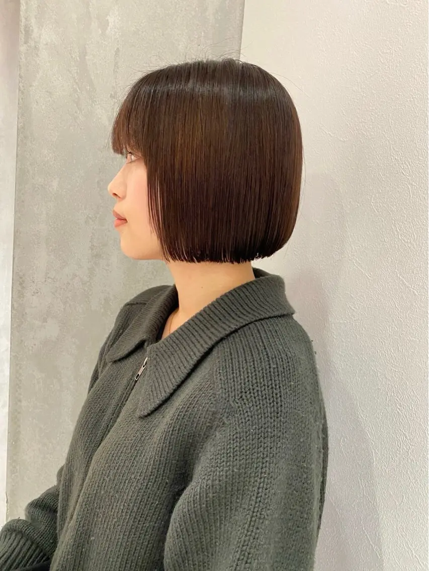 ミディアム カット いとう ほのかのヘアスタイル