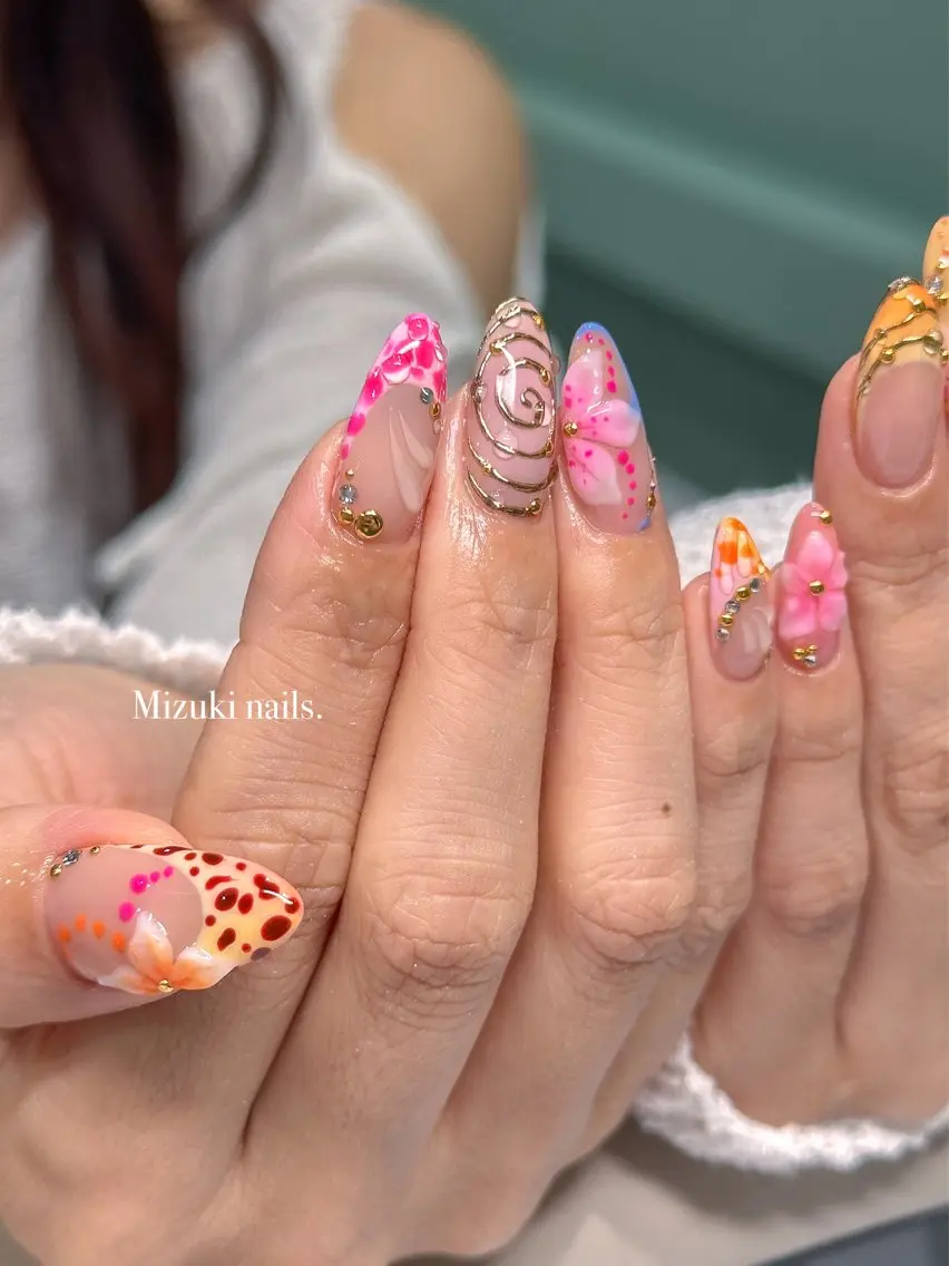ネイル ハンドネイル ハンドケア 🕊 MIZUKIのネイルデザイン