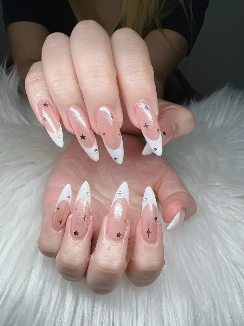 ネイル ハンドネイル Lee Nails チップ長さだし専門店のネイルデザイン