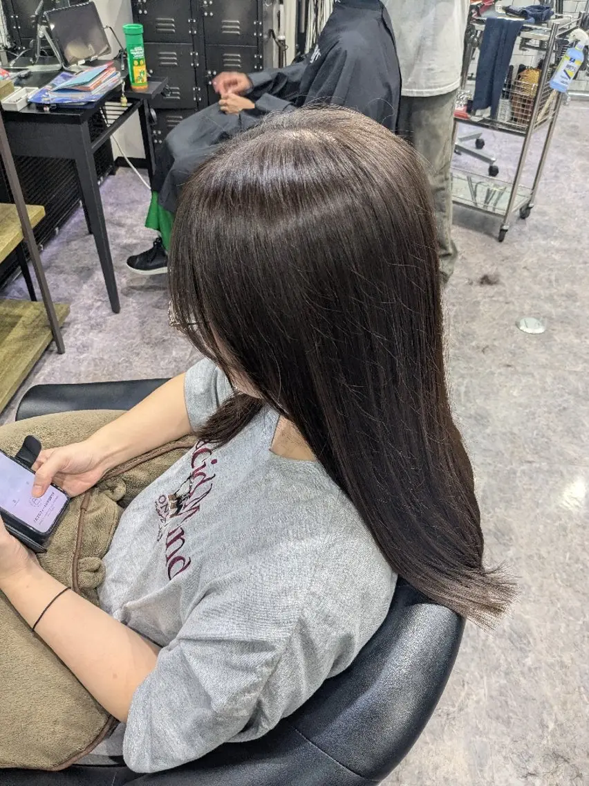 ロング 多田 遥香のヘアスタイル