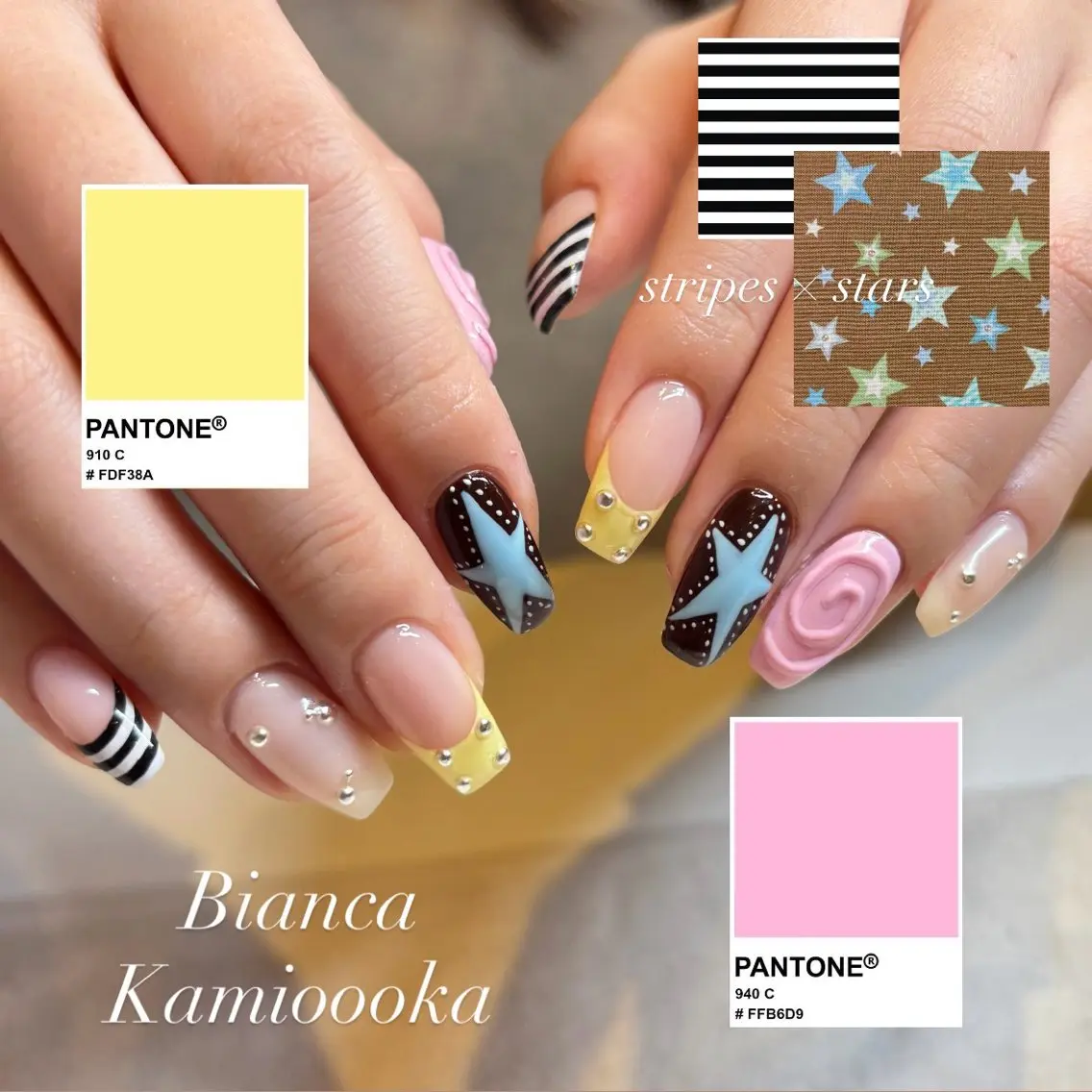 ネイル ハンドネイル Bianca 上大岡 KOBAYASHIのネイルデザイン
