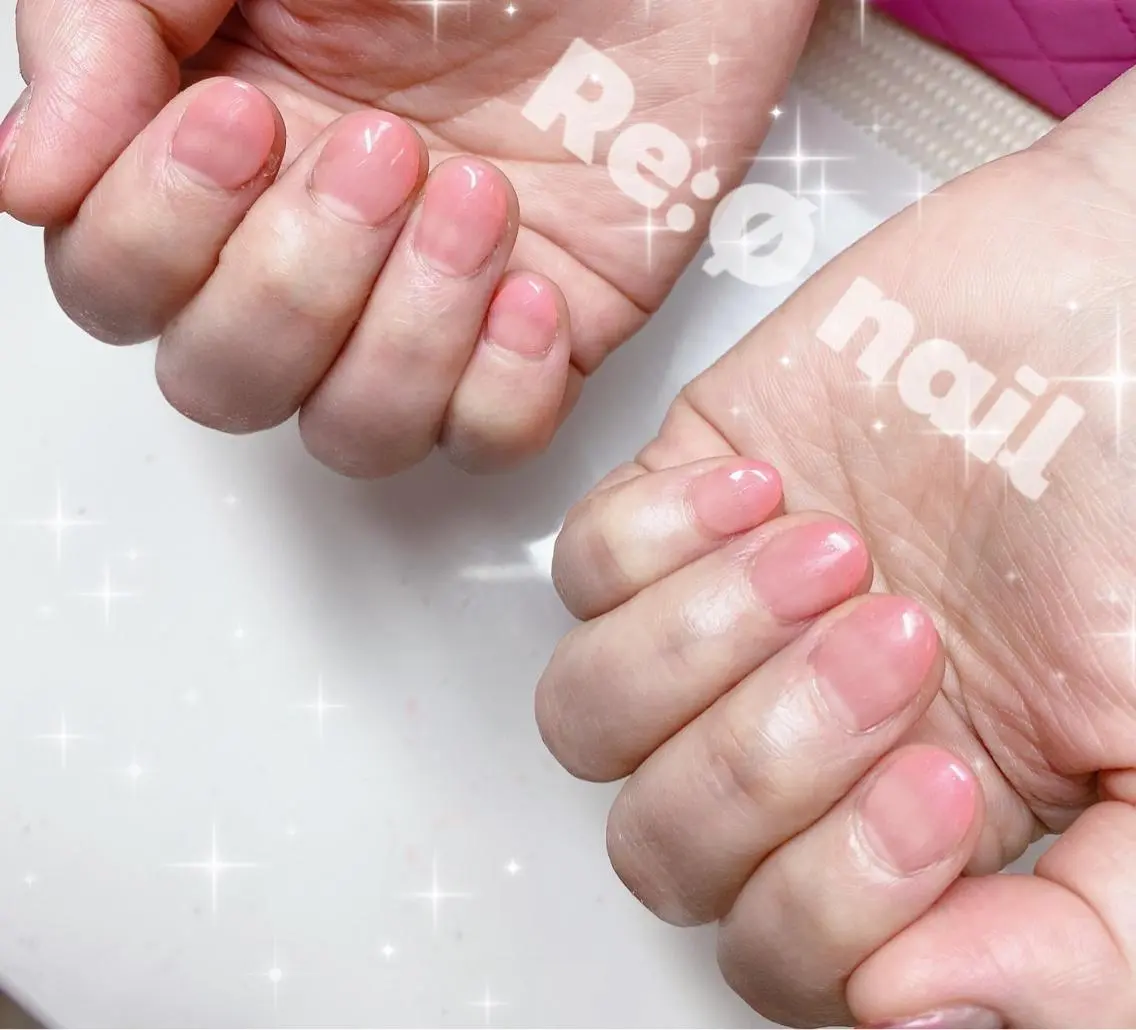 ネイル ハンドネイル Re:Ø nail 🩵TSUJIのネイルデザイン