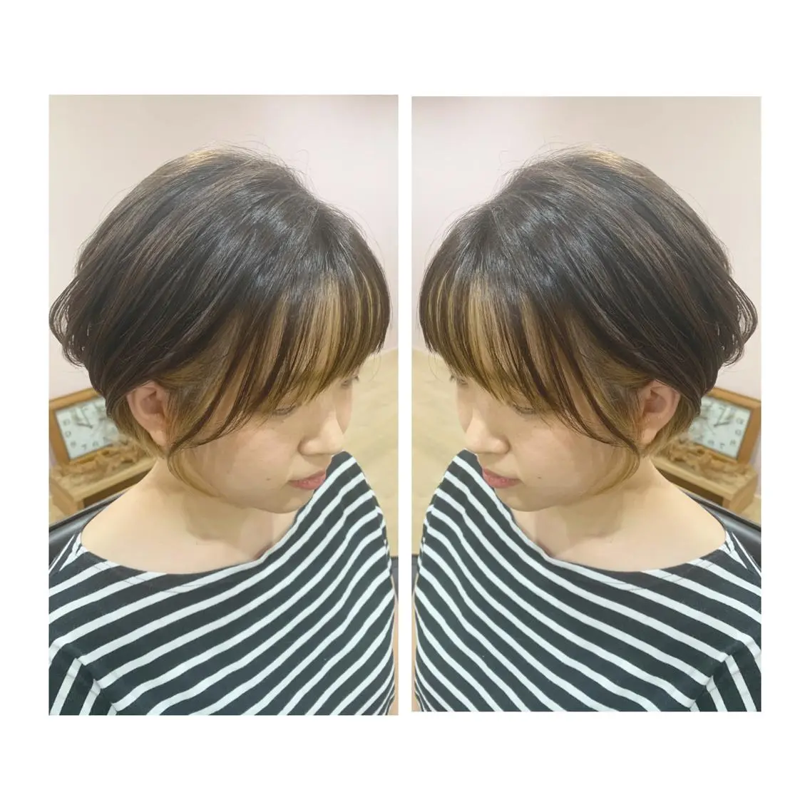 カラー Asuka Mabuchiのヘアスタイル