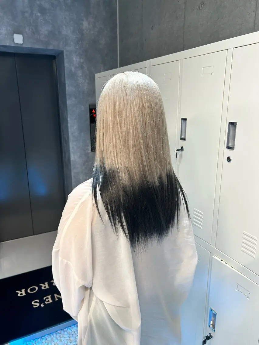 セミロング ヘアカラー トリートメント ✨メンズ特化& ブリーチ特化Ryuのヘアスタイル