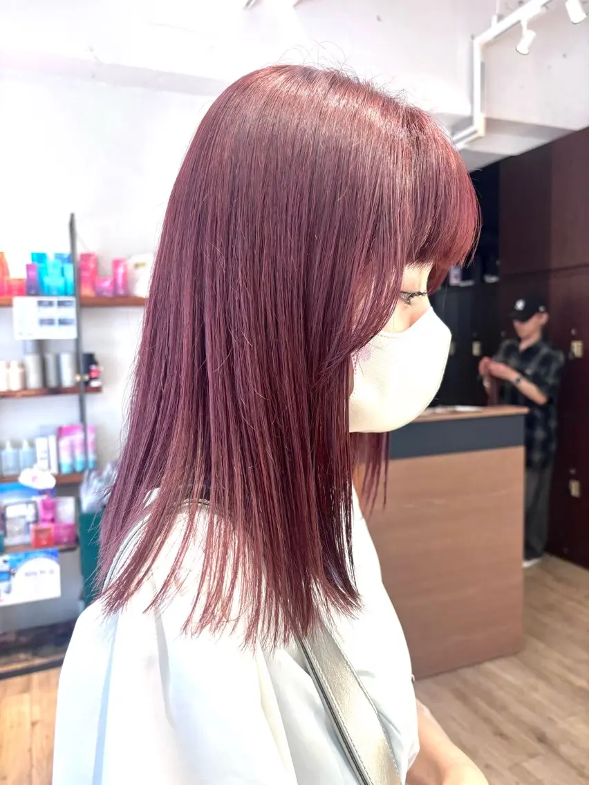ミディアム カラー ヘアカラー Lisa🪄似合わせ ／デザインカラーのヘアスタイル