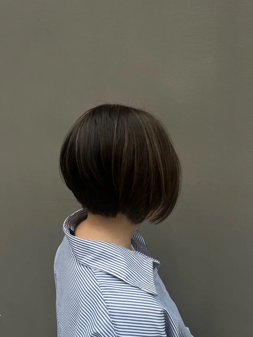 カラー ヘアカラー 角田 澪のヘアスタイル